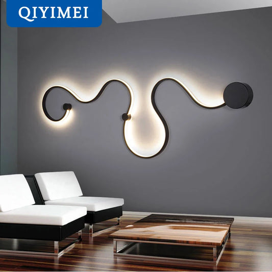 Applique murale au design moderne, luminaire décoratif d'intérieur