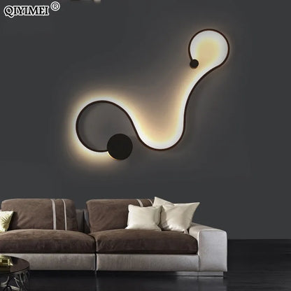 Applique murale au design moderne, luminaire décoratif d'intérieur