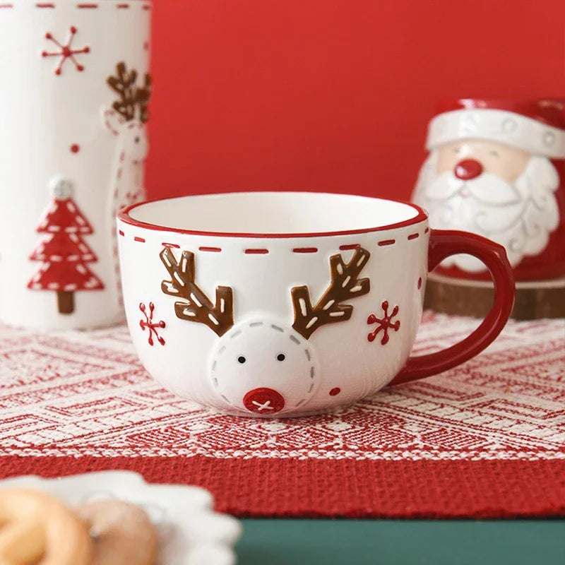 Tasse en céramique de Noël