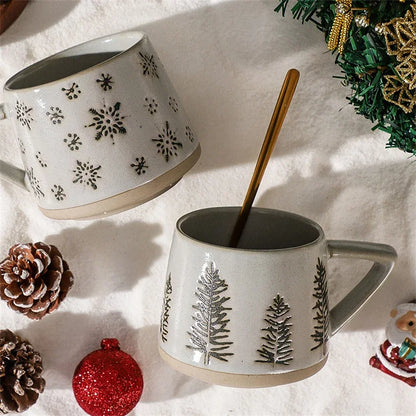 Tasse en céramique de Noël