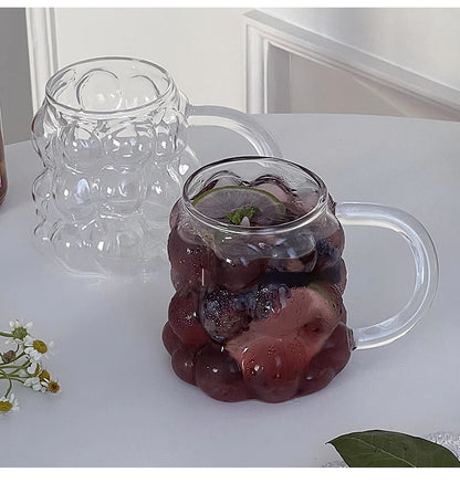 Glass coffee mug 