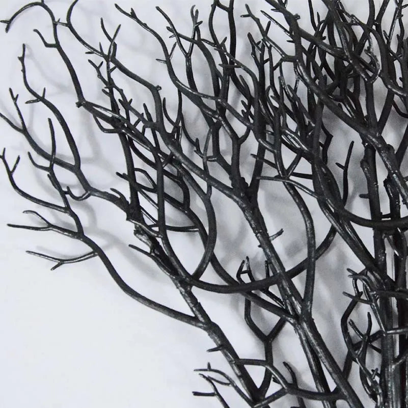 Artificial Black Dead Branches 