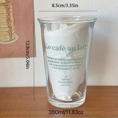 Tasse en verre 350ml