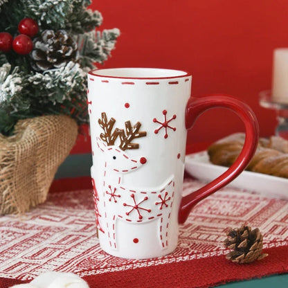 Tasse en céramique de Noël