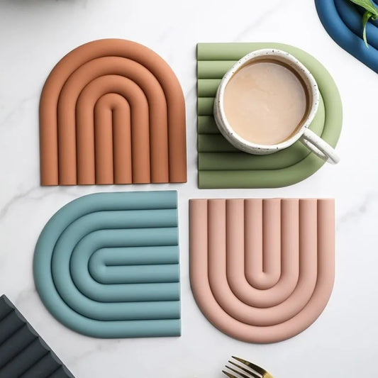 Silicone coasters