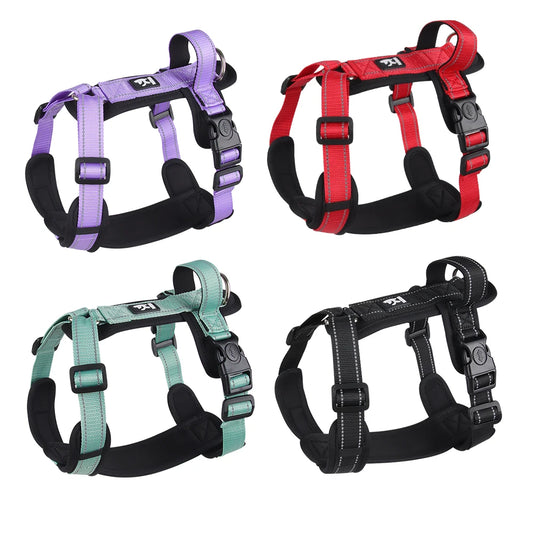 Anti-escape harness with handle for dogs 