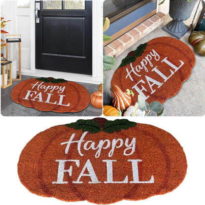 Happy Fall Welcome Door Polymer 