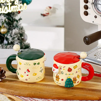 Tasse en céramique de Noël