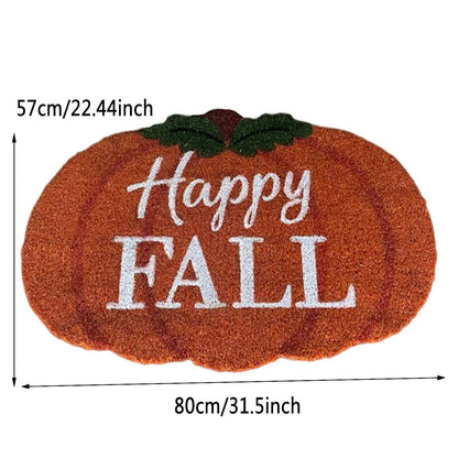 Happy Fall Welcome Door Polymer 