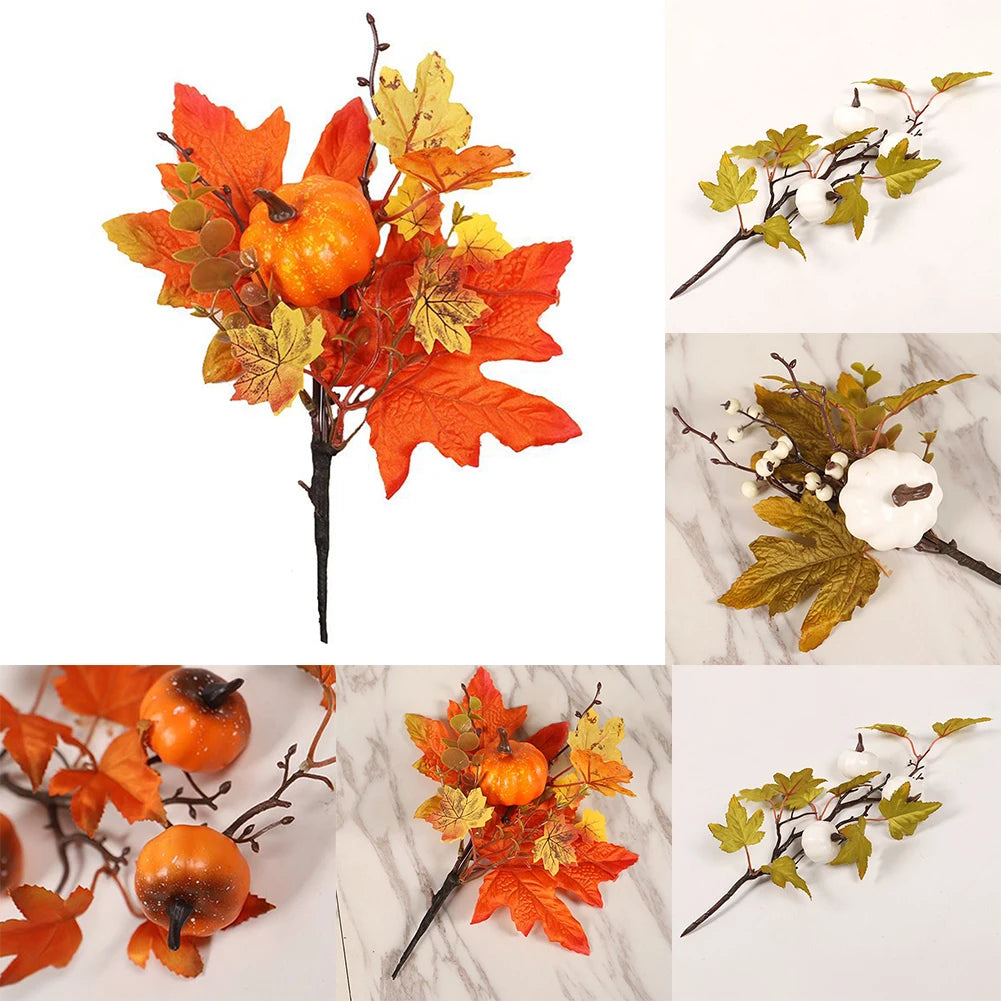 Artificial Maple Leaf Branches 