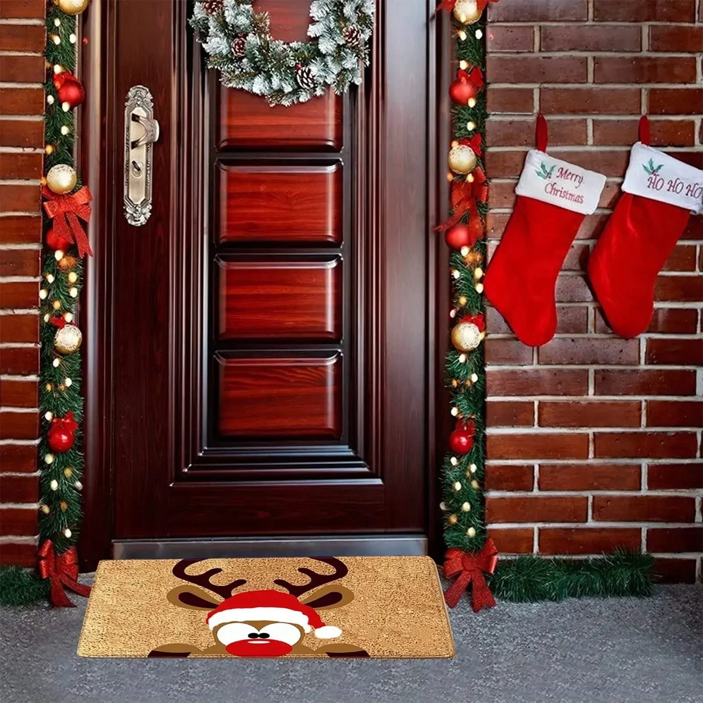 Tapis d'entrée Noël