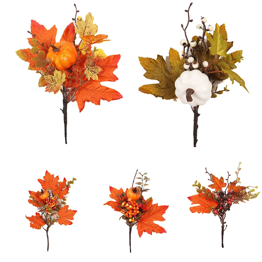 Artificial Maple Leaf Branches 