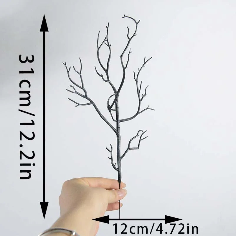 Artificial Black Dead Branches 