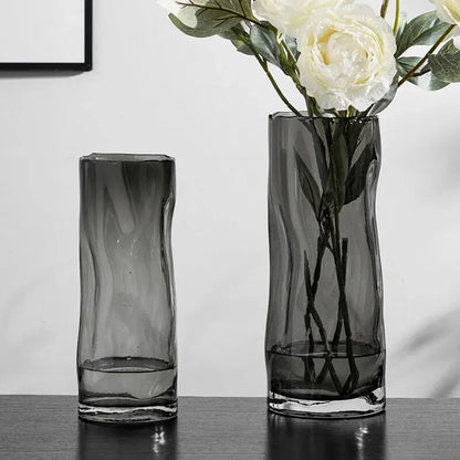 Vase en verre créatif