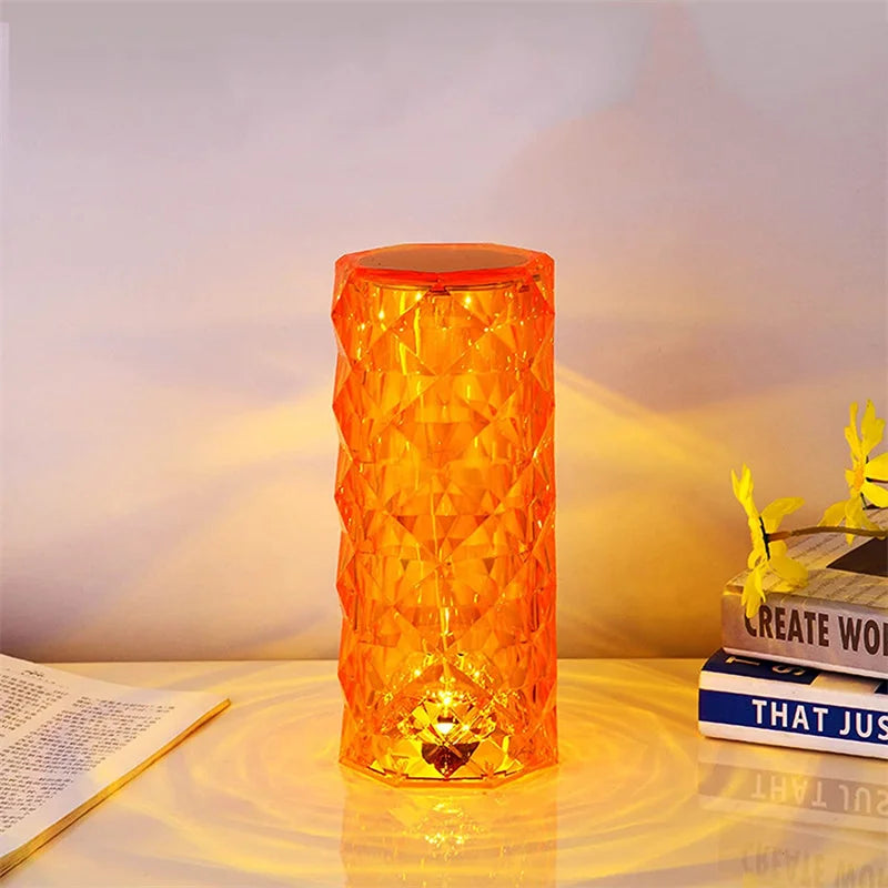 LED Crystal Table Lamp