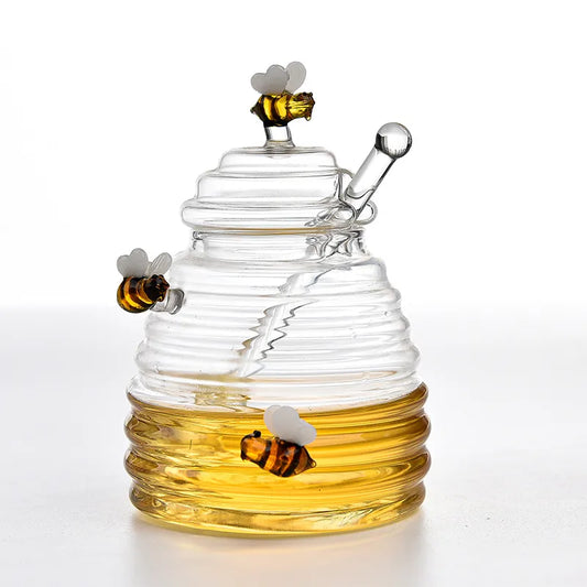 Glass Honey Storage Container 