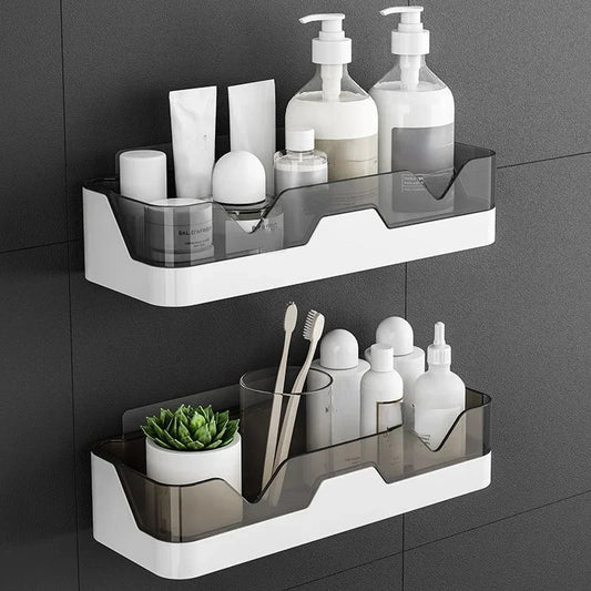 Wall mounted shower storage 