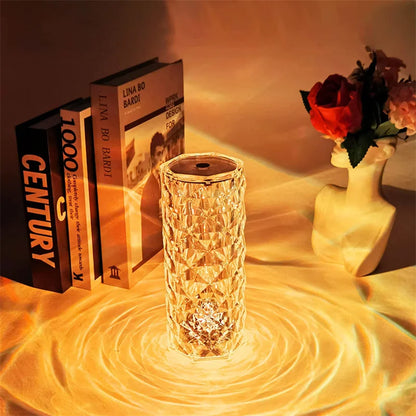 LED Crystal Table Lamp