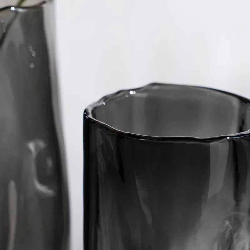 Vase en verre créatif