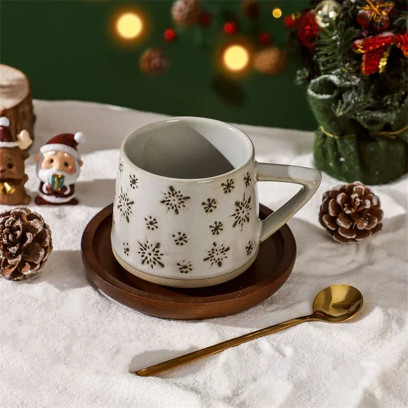 Tasse en céramique de Noël