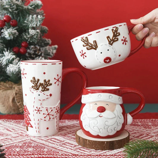 Tasse en céramique de Noël