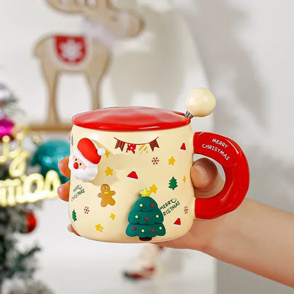 Tasse en céramique de Noël